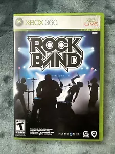 Rock Band (Microsoft Xbox 360, 2007) limpio - Imagen 1 de 5