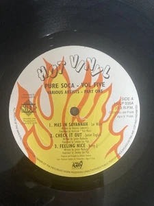 Various – Pure Soca - Vol Five Vinyl LP. Rare, Lovely Condition. Soca Calypso. - Picture 1 of 4