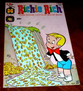 RICHIE RICH #104 (1971)  NM+ (9.6) cond. LITTLE DOT, LITTLE LOTTA  AMAZING COPY! - Picture 1 of 6