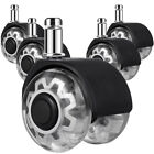 5pcs Universal Chair Rollers, Office Chair Rollers, Replacement Heavy Duty Rollers
