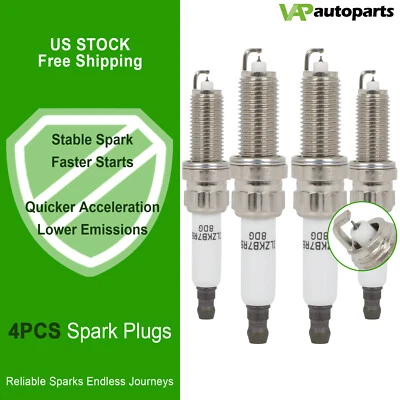 4x velas de ignição de irídio e platina para 2011-2016 Mini Cooper Countryman 1.6L L4 - Imagem 1 de 4