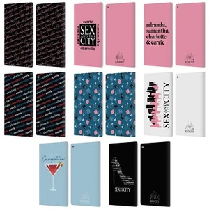 SEX AND THE CITY: TELEVISION SERIES GRAPHICS LEATHER BOOK CASE FOR AMAZON FIRE - Picture 1 of 14