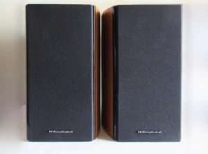 Altavoces bidireccionales de estante WHARFEDALE DIAMOND 10.1 negros funcionando confirmado - Imagen 1 de 9