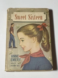 Anne Emery SWEET SIXTEEN 1956 Macrae Smith Company, PA HC Book DJ BCE #BL04 - Picture 1 of 6