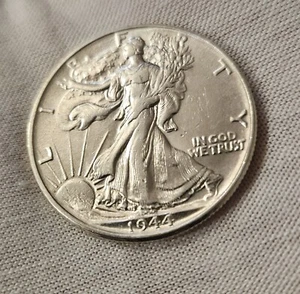 Medio dólar Walking Liberty 1944 50C sin circular Ch BU - Imagen 1 de 9
