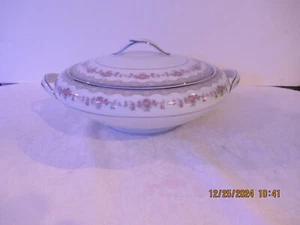 Noritake Glenwood 5770 bedeckt Servierschüssel ca. 11" breit, 3" tief - Bild 1 von 9