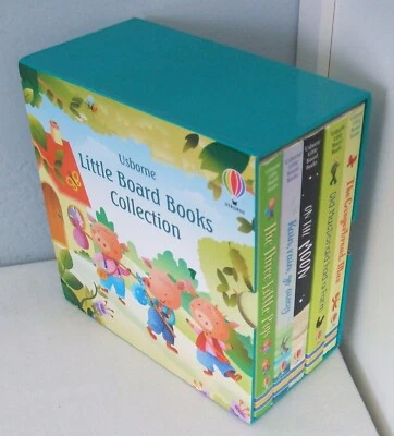 Usborne Little Board Books Collection Box Set RARE! - Image 1 of 4
