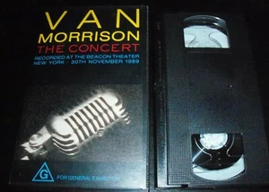 Van Morrison The Concert Live New York Rare Australian VHS Video   - Bild 1 von 3