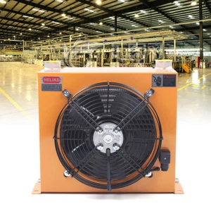 Hydraulic Oil Cooler 110V Fan Cooler Aluminum Hydraulic Radiator Oil Cooling 60W - Picture 1 of 13