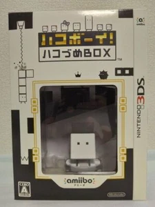 Hako Boy Hakozume BOX Nintendo 3DS Game Software + Qbby Amiibo Ship from Japan - Picture 1 of 12
