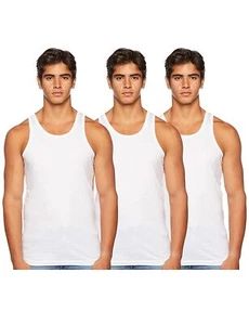 Jockey Men's Cotton Undershirt pack of 3( 8820 White_XL) - Picture 1 of 4