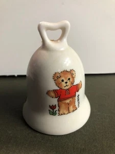 Vintage 1979 Enesco Lucy Rigg Bear Bell Cute! - Picture 1 of 6