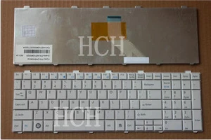 New For FUJITSU Lifebook A530 AH530 AH531 NH751 Laptop Keyboard US white - Picture 1 of 4