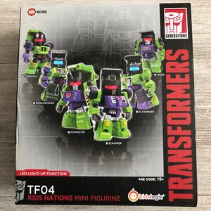 Kids Logic Transformers Mecha Nations Mini TF04 Constructicons Set of 6 Figures - Foto 1 di 10