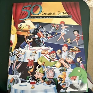 Die 50 größten Cartoons: Wie ausgewählt von 1.000 Animationsprofeen... Hardcover-Buch - Bild 1 von 4