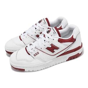 New Balance 550 NB White Brick Red Women LifeStyle Casual Shoes BBW550BR-B
