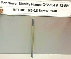 Stanley Plane Handle 3-3/4" Screw Bolt No 4 G12-004 METRIC M5-0.8 FINE 32 TPI - Picture 1 of 6