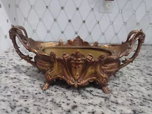 Antique JB Hirsch French Art Noveau Jardiniere Planter Ram Ornate - Picture 1 of 13