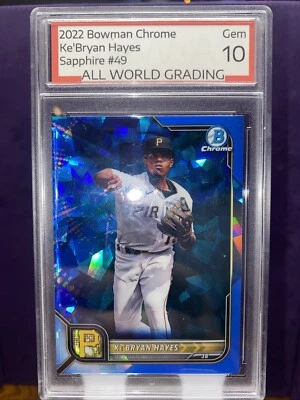 2022 Bowman Chrome Sapphire Edition - #49 Ke'Bryan Hayes - Image 1 of 2