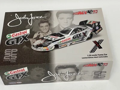 1/24 Action Divertente Auto Di John Force Ford Mustang 2002 Elvis 25th Aniv - Immagine 1 di 4