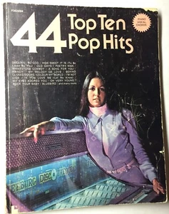 44 Top Ten Pop Hits - 1975 by Screen Gems - Columbia Pictures Large song book - Picture 1 of 10