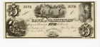 1850's. $5.   Ann Arbor, Michigan. Bank of Washtenaw