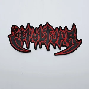 Sepultura Old Logo Red LOGO EMBROIDERED BACK PATCH - Picture 1 of 1