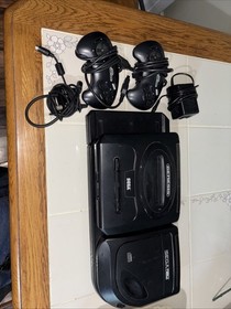 Sega CD Model 2 MK-4102 Genesis 2 MK-1631 Console with Controller #jason Works