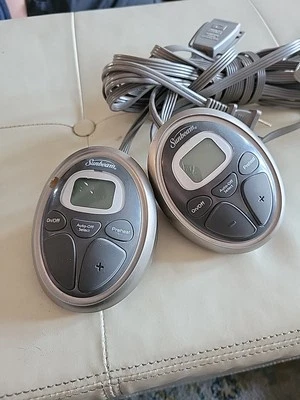 Controlador de repuesto Sunbeam Dual P85KQA 4 clavijas manta térmica enchufe cable Foto 1 de 4