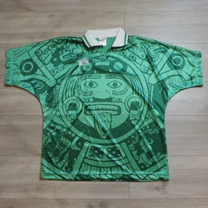 Union Jacks 1998 Mexico Jersey Vintage Soccer Kit World Cup Rare Size Mens Small - Picture 1 of 7