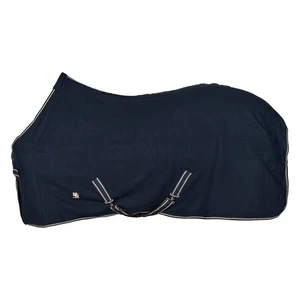 Horse Guard Fleecedecke für Pferde - navy - 155 cm Abschwitzdecke Transportdecke - Bild 1 von 1
