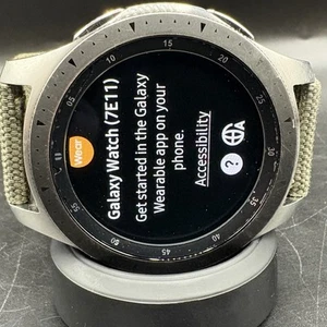 Smartwatch Samsung Galaxy Watch Sm-r805u 46 mm argento Bluetooth WiFi - Foto 1 di 10
