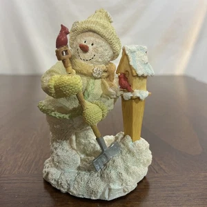 Vtg Russ Berrie Ice Sculptures Snowed Under 21368 Hand Painted Figurine - Picture 1 of 8