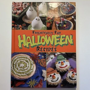 Vintage 2000 Frightfully Fun Halloween Recipes Hardcover Kid Friendly Cookbook - Picture 1 of 7