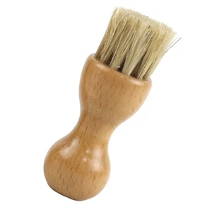 1 Pc Shoes Brush Wooden Handle Brushes for Men Women Shoemakers shoes brush - Picture 1 of 11