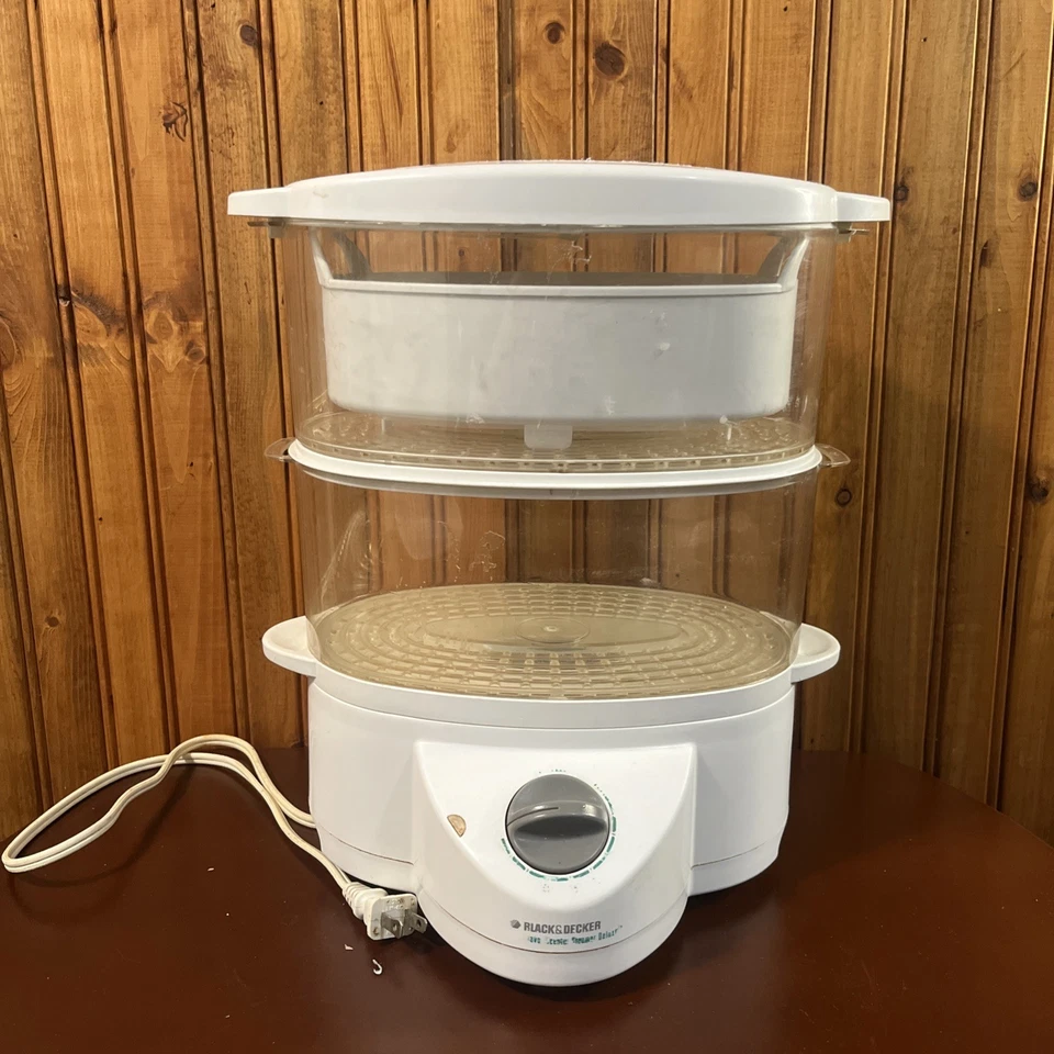 BLACK & DECKER, HS2776, FLAVOR SCENTER STEAMER DELUXE. 2-TIER, 7 QT.  - Image 1 of 2