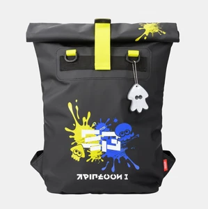 Nintendo Splatoon 3 Roll Top Backpack Tokyo Exclusive Ikari Reflector New Japan - Picture 1 of 6