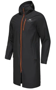 Rain Jacket Men,Waterproof Breathable Long Raincoat with Hood Mesh Lining,Win... - Picture 1 of 6