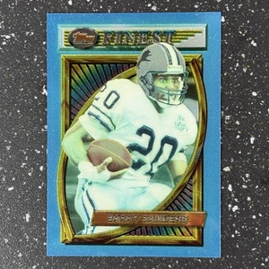 Barry Sanders 1994 Topps Finest #44 Detroit Lions - Foto 1 di 2