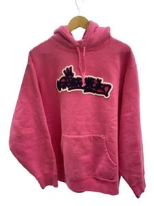 Supreme Hoodie M Cotton Pink Used - Picture 1 of 6
