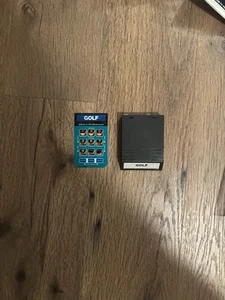 Golf Intellivision Game Cartridge With Overlay Mattel - Picture 1 of 1