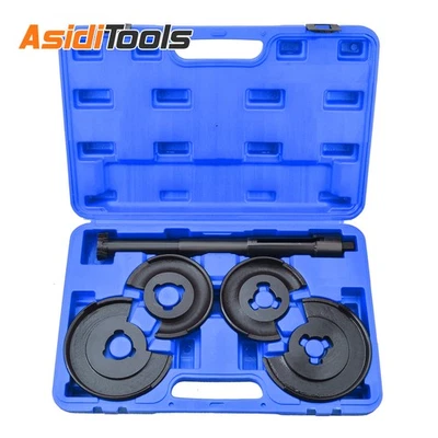 5pcs Coil Spring Compressor Telescopic Repair Tool Kit For Mercedes Benz Car - Image 1 of 4