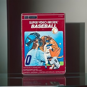 Major League Baseball Sears Tele-Games VTG 1978 Super Video Arcade Intellivision