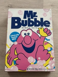 NUEVO Vintage Mr Bubble Bath 1993 10oz Caja Sellada Nuevo Antiguo Stock Nuevo de Lote Antiguo - Imagen 1 de 8
