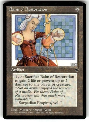 Balm of Restoration Fallen Empires Regular MTG LP - Image 1 of 2