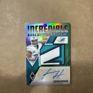 2024 phoenix football Xavien Howard Incredible Ink Materials Patch Auto /25 - Picture 1 of 2