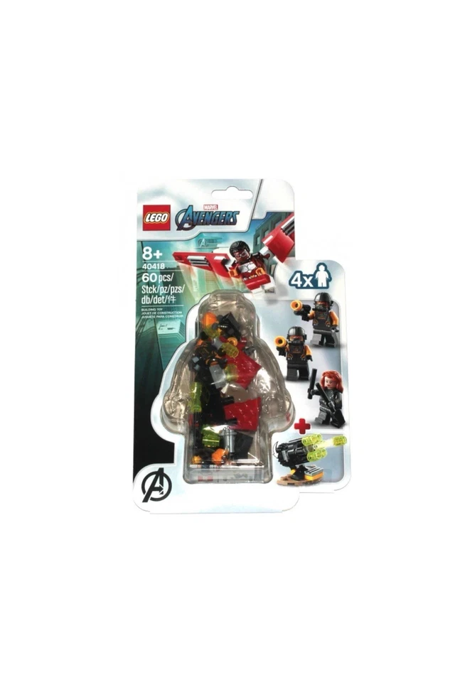 LEGO Marvel Avengers - 40418 Halcón y Viuda Negra Minifigura Pack - Nuevo y Precintado Foto 1 de 1