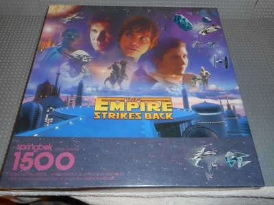 Rompecabezas Springbok 1500 de colección Star Wars Empire Strikes Back completo Foto 1 de 2