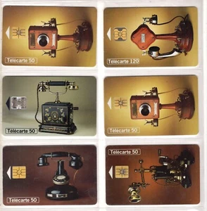 TK0001 - Lote de tarjetas telefónicas France Telecarte ""Colección histórica"" - Imagen 1 de 1