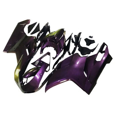 Purple Gold Fairings Kit for Ducati 1098/848/1198 2007-2012 Injection Bodywork Foto 1 de 4